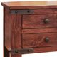 International Furniture Direct Parota Brown Sofa Table-1