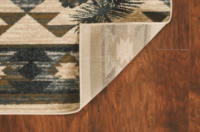 KAS Rugs Chester 5634 Ivory/Blue Montana 5'x8' Rug-4