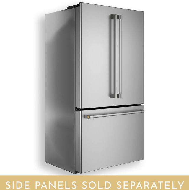 Monogram® Stainless Steel Side Panels for French Door Bottom Freezer - Left-3