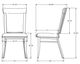 Amisco Customizable Eleanor Dining Side Chair-3