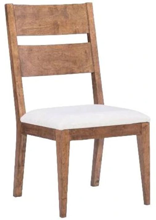 Legacy Classic Artisan's Place 2-Piece Vintage Pine/White Ladder Back Side Chair Set-0