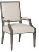 Vanguard® Furniture Michael Weiss Leighton Jake Ivory Arm Chair-0