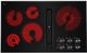 JennAir® 36" Black Electric Downdraft Cooktop-4