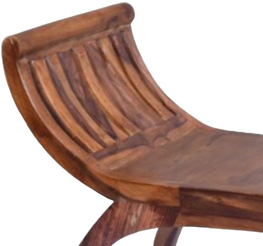 Jaipur Furniture Cube Range Brown Large Bench-1