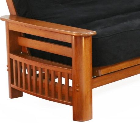 Night & Day Furniture™ Portofino Cherry Queen Futon Bed Frame-1