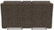 Flexsteel® Customizable Score Leather Power Reclining Loveseat with Console-4
