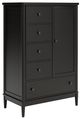 Ashley® Portdown Black Door Chest-0