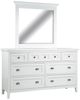Magnussen Home® Heron Cove Chalk White Dresser and Mirror-0
