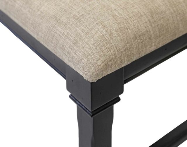 Martin Furniture Hartford Black Dining Bench-2