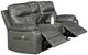 Mazin Furniture Primus Grey Power Reclining Loveseat with Center Console-2