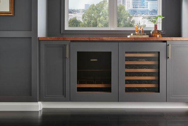 Sub-Zero® Designer Series 24" Panel Ready Right Hinge Undercounter Wine Storage-3