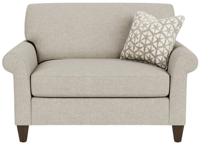 Flexsteel® Westside Silver Driftwood Chair and a Half-1