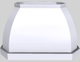 Vent-A-Hood® Designer Series 48" White Island Range Hood-0