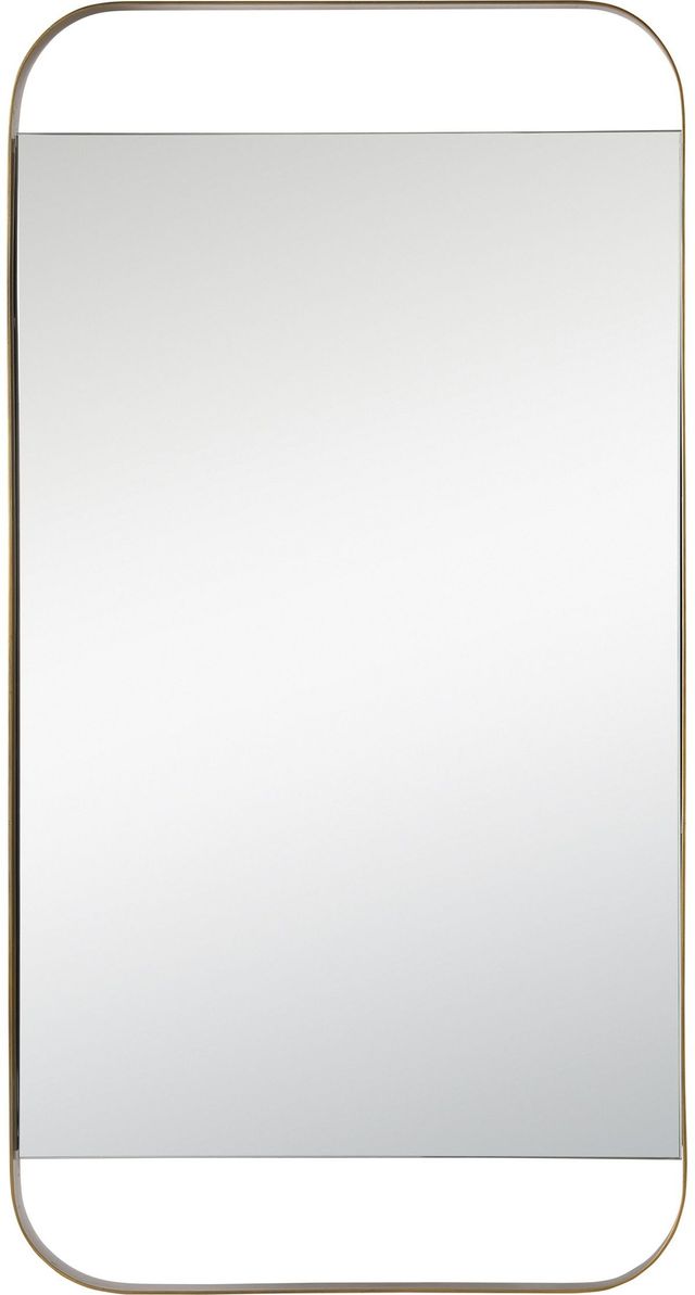 Renwil® Zariyah Antique Brass Wall Mirror-0