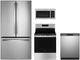 GE® 4 Piece Stainless Steel Electric Kitchen Package-0