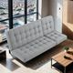 Furniture of America® Naperville Light Gray Sofa-3