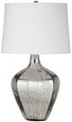 Bassett Mirror Mercury Glass Diamond Table Lamp-0