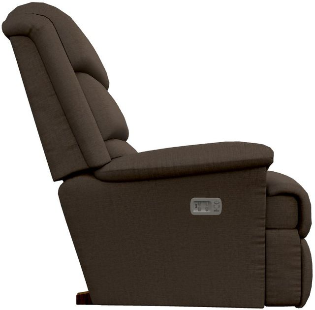 La-Z-Boy® Astor Chocolate Power Rocking Recliner with Headrest and Lumbar-2