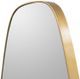 A & B Home Gold Trim Wall Mirror-1