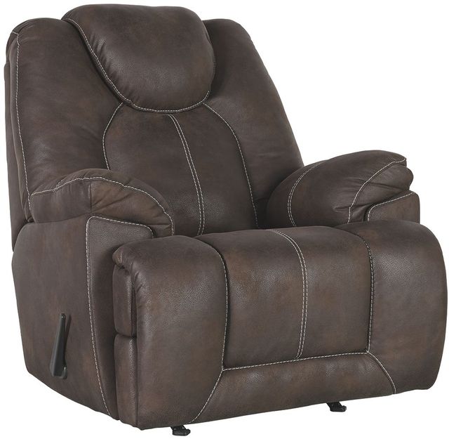 Signature Design by Ashley® Warrior Fortress Coffee Rocker Recliner ...