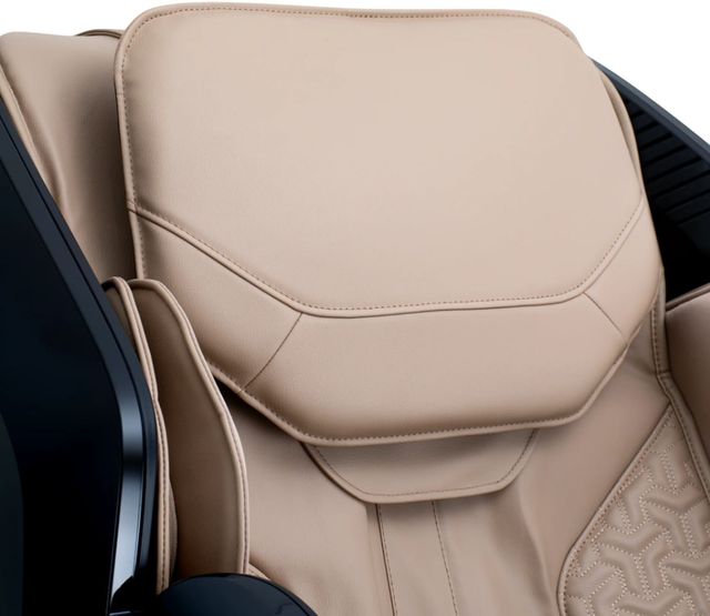 Cozzia® Champagne/Black Power Massage Chair-2