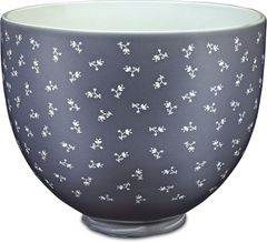 KitchenAid® 5 Quart Vintage Florals Ceramic Bowl