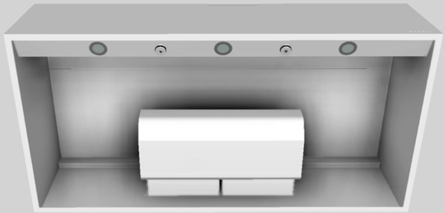 Vent-A-Hood® 48" White Wall Mounted Range Hood-3