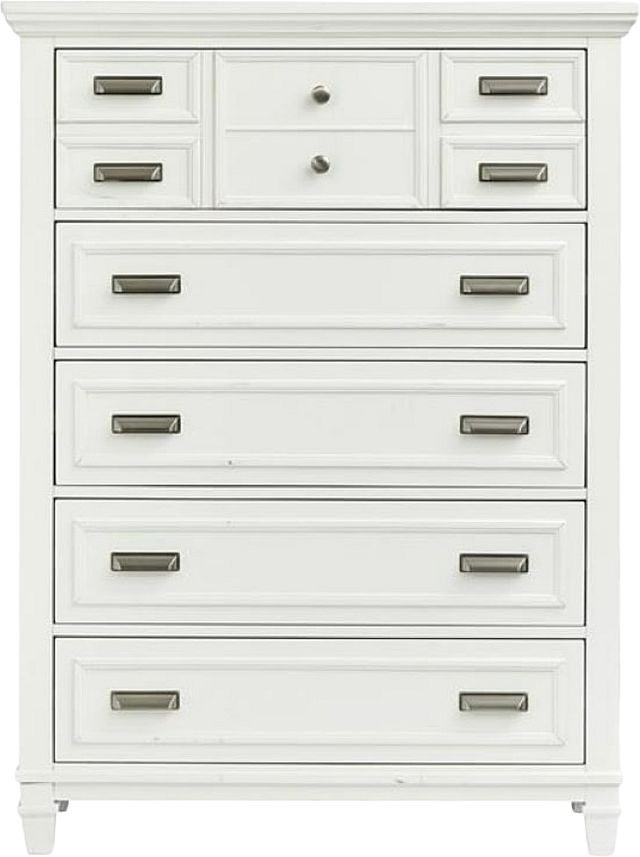 Magnussen Home® Charleston White Dove 5-Drawer Chest-2