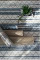 A & B Home Blue/White 8'x10' Area Rug-4