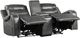 Homelegance® Putnam Gray Power Double Reclining Console Loveseat-3
