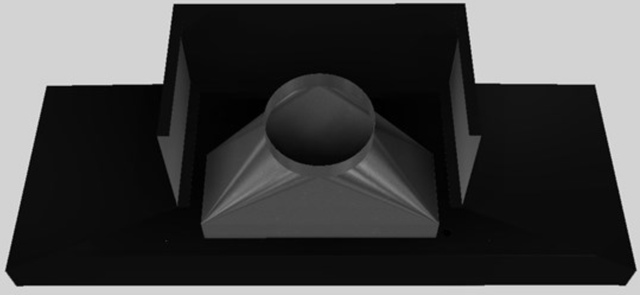 Vent-A-Hood® 66" Black Wall Mounted Range Hood-3