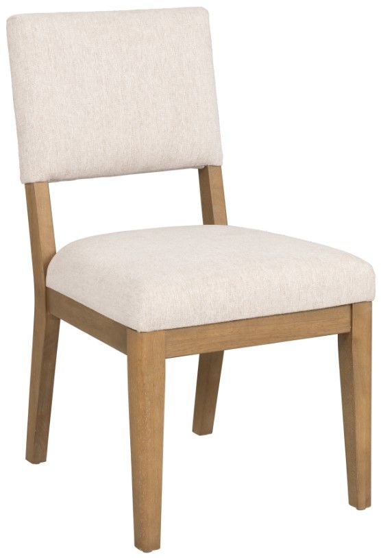 Flexsteel® Millwork 2-Piece Off-White/Umber Dining Side Chair Set-3