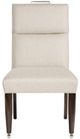 Vanguard® Furniture Thom Filicia Home Brattle Road Brownstone/Nuzzle Linen Side Chair-1