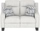 Emerald Home Teagan Cream Dual Power Loveseat-3