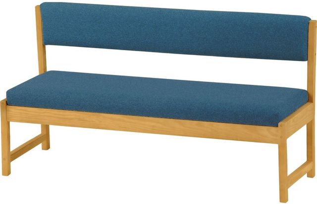 Crate Designs™ Furniture Classic Bench with Back-0
