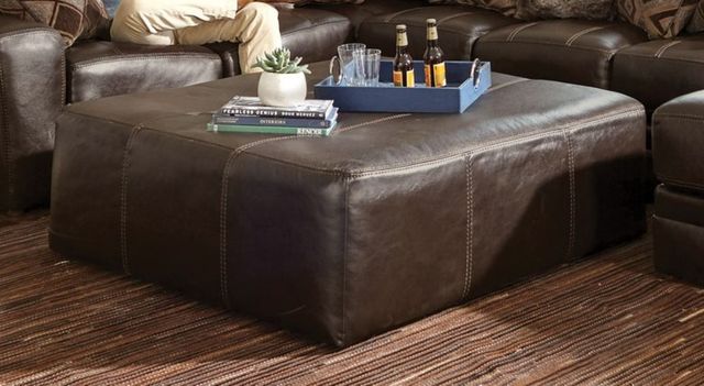 Jackson Furniture Denali Chocolate Cocktail Ottoman-1