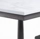 ACME Furniture Yabeina Marble Top Dining Table with Gray Oak Base-4