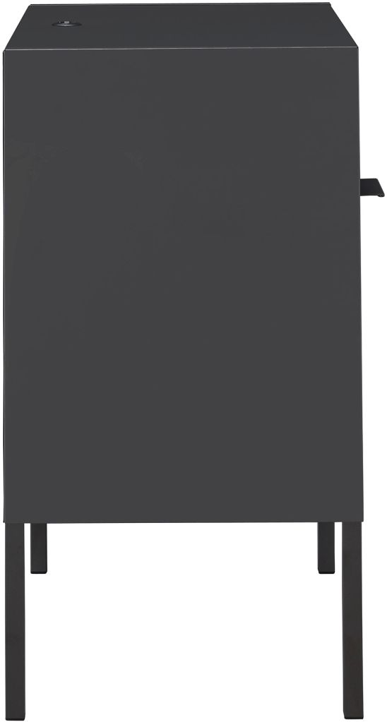 Elements International Ember Gray Nightstand-3