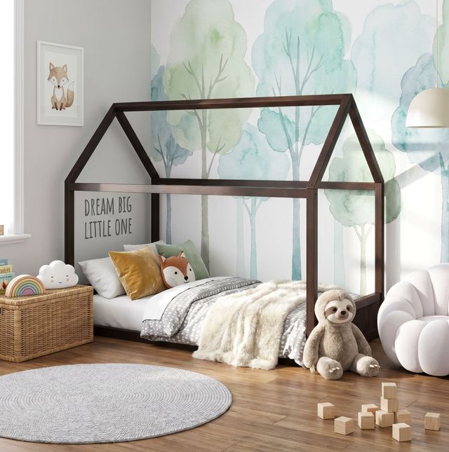 Elements International Sami Espresso Youth Full Bed-1