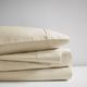 Olliix by Madison Park 525 Thread Count Ivory Queen Cotton Rich Sheet Set-3