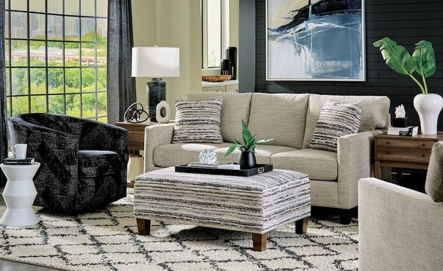 Craftmaster® Customizable M9 Three Cushion Sofa-1