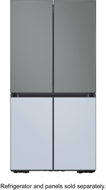 Samsung Bespoke 22.8 Cu. Ft. Panel Ready Counter Depth French Door Refrigerator in Customizable Panel-4