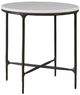 Bassett® Furniture Keswick Black Round End Table-0
