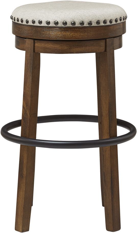 Signature Design by Ashley® Valebeck Brown/Black Bar Stool-1