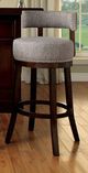 Furniture of America® Lynsey 2-Piece Dark Oak/Light Gray Bar Stool Set-1