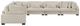 Homelegance® Traverse 6-Piece Beige Modular Sectional-3