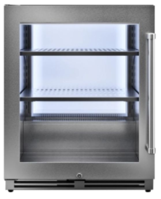 Thor Kitchen® 24" 5.3 Cu. Ft. Stainless Steel Beverage Center-1