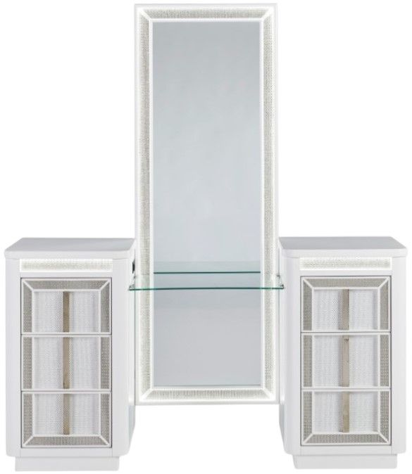 Signature Design by Ashley® Chalanna White Vanity Table-1