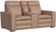 Flexsteel® Dutch Desert Tan Power Reclining Loveseat with Console-0
