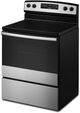 Amana® 30" Stainless Steel Freestanding Electric Range with Extra-Large Oven Window-1